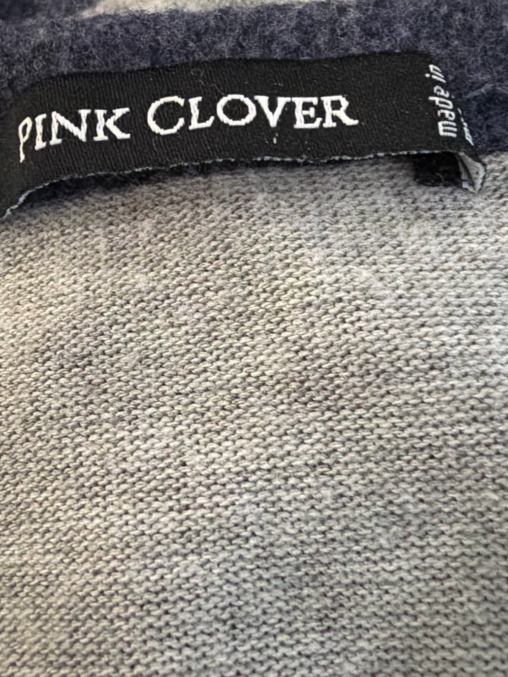 Pink Clover Women’s  Gray Knit Sweater